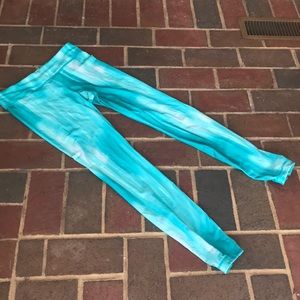 Under Armour Teal Leggings MD